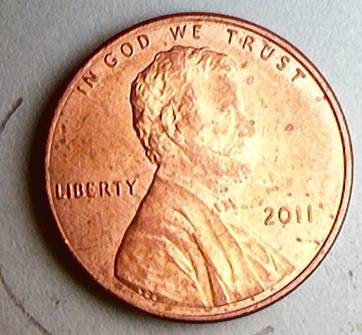 2011-P-Penny-With-Die-Crack-On-The--Reverse