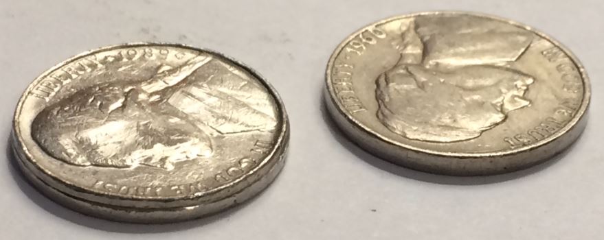 1989-D-Jefferson-Nickel--Partial-Collar-Error?