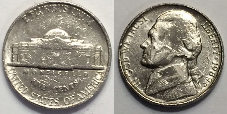 1989-D-Jefferson-Nickel--Partial-Collar-Error?