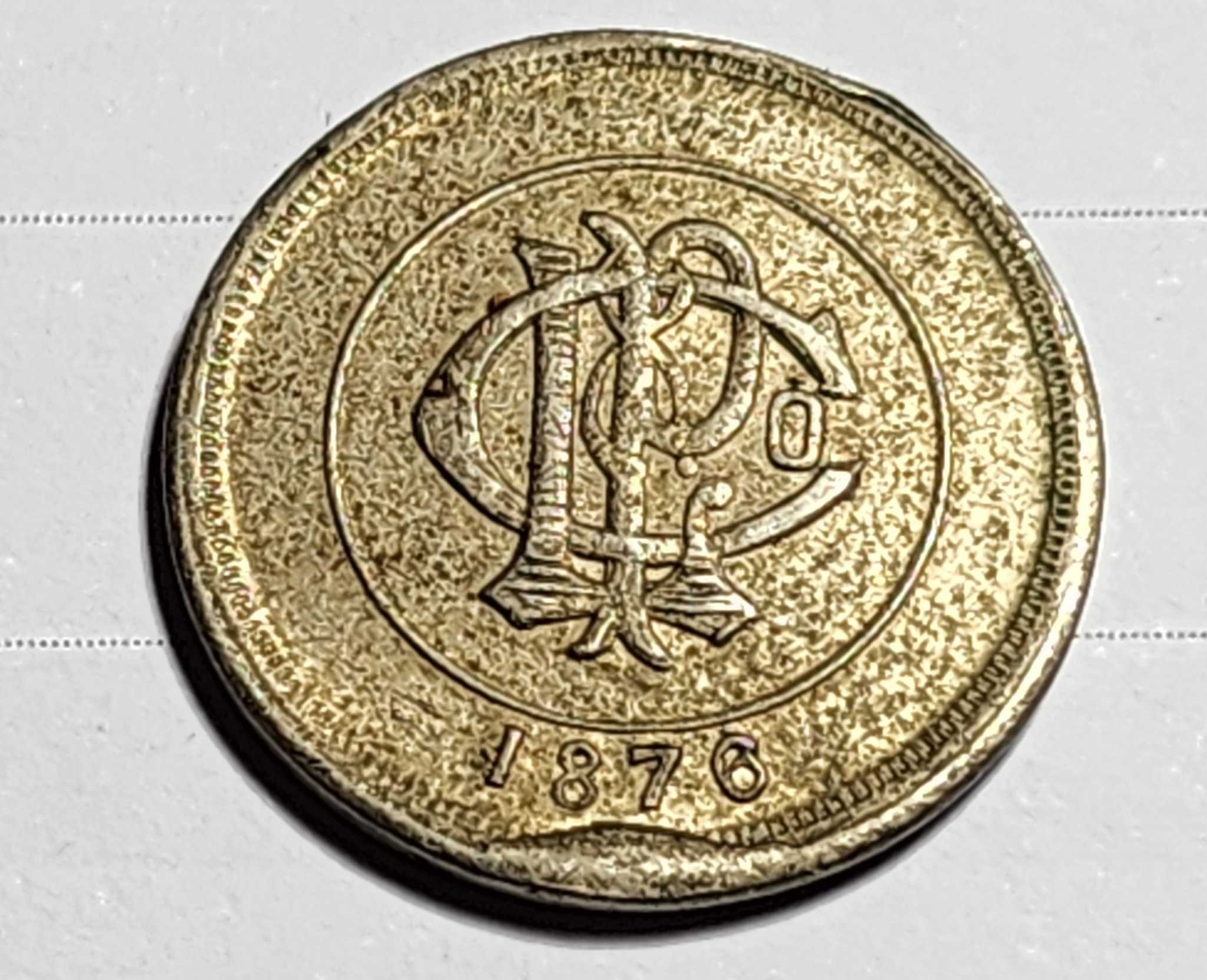Any-Ideas-1876-Small-Token?-Id:-1-Cent---Pierre-Lorillard-&-CO-New-York