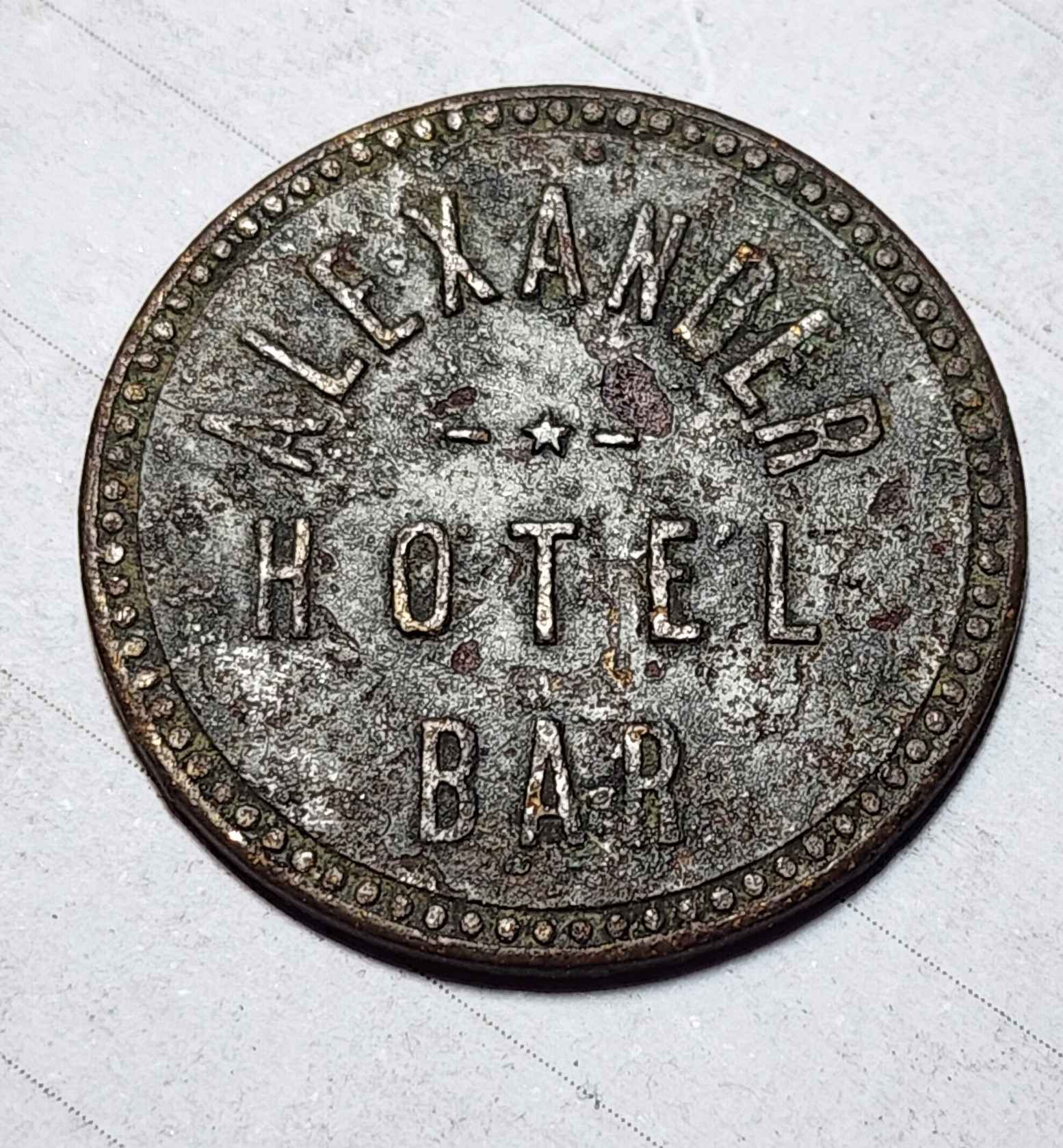 Alexander-Hotel-Bar-Token