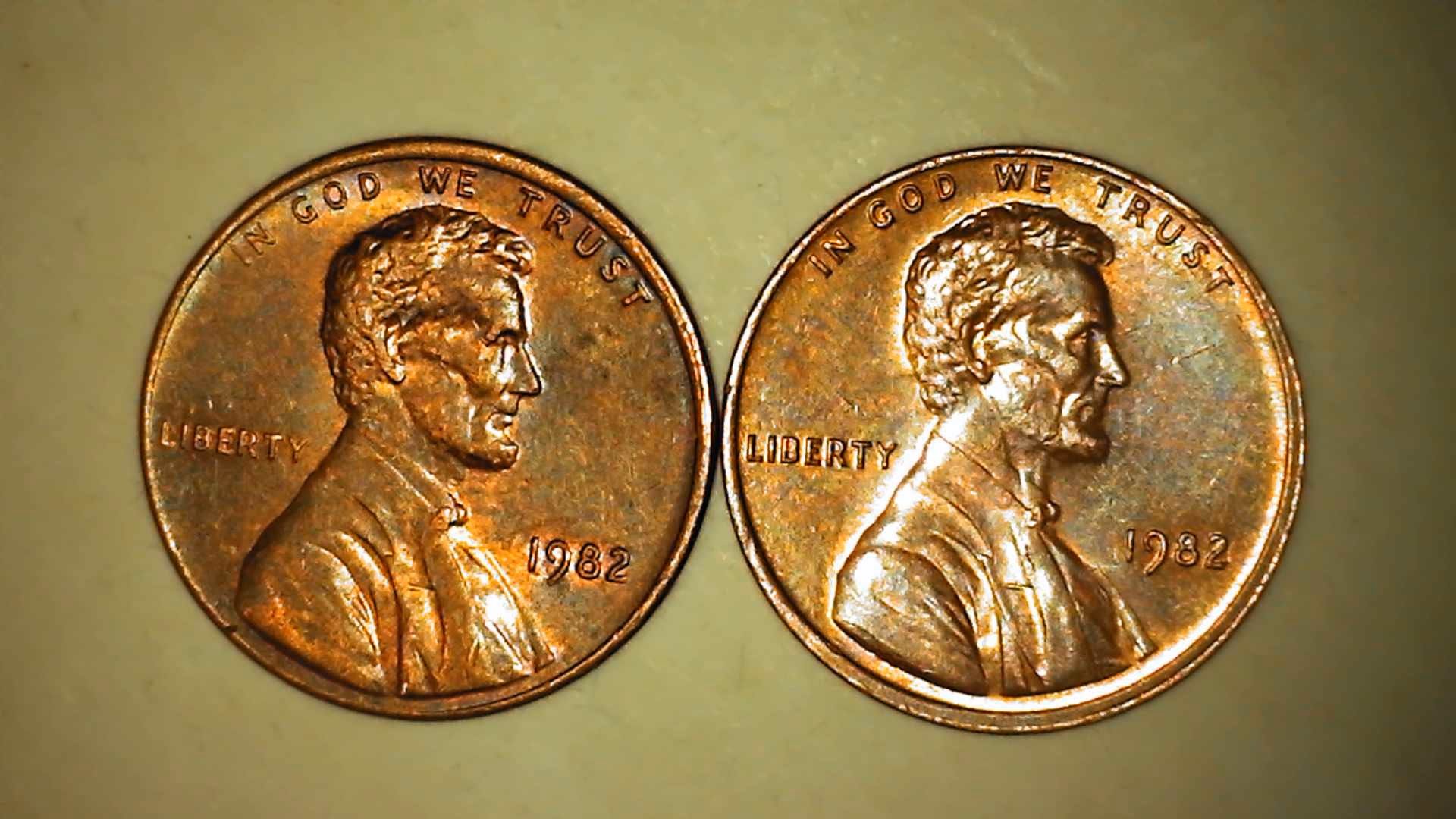 1982-No-MM-Pennies--Two-Small-Date-Pennies--Why-So-Different?