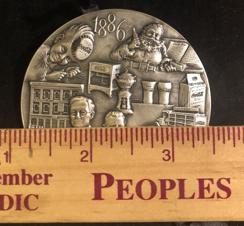 Commems-Collection-Medals:-1986-Coca-Cola-Centennial-Celebration