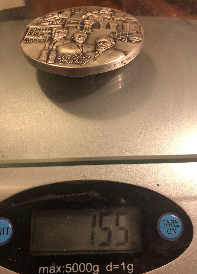 Commems-Collection-Medals:-1986-Coca-Cola-Centennial-Celebration