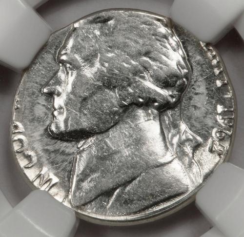1956-P-Jefferson-Nickel-Peeled-Planchet-Or-Defective-Planchet?