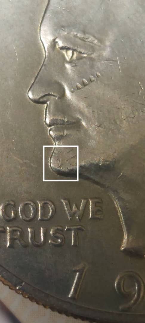 What's-That-Letter-'Z'-Doing-There-On-A-1971-S-Eisenhower-Silver-Dollar-Coin?