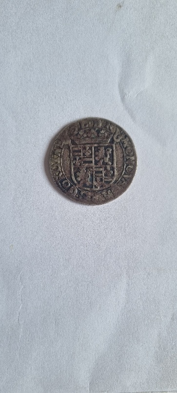 France-1600s-Large-Silver-Coin-Adler-Shilling-?-Id:-Netherlands-Reckheim-4-Sols-1603-1636