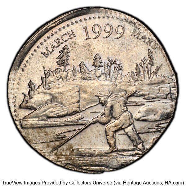 Canadian-25-Cents-Struck-On-US-Dime-Planchet