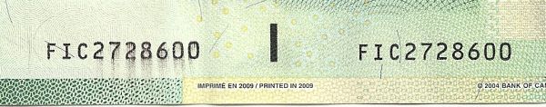 Smudged-And-Missing-Serial-Number-Ink