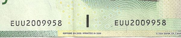 Smudged-And-Missing-Serial-Number-Ink