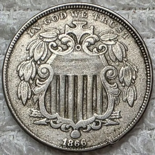 1866-Shield-Nickel-With-Rays