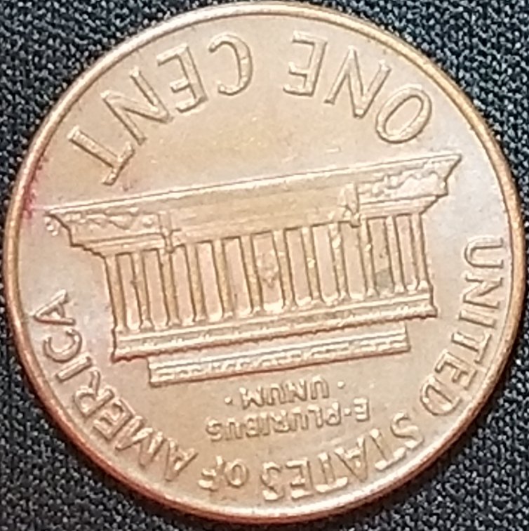 1971-Lincoln-Penny-With-Missing-