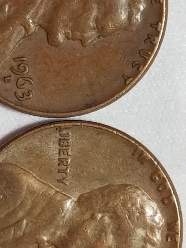 1963-Lincoln-Pennies-With-Short-