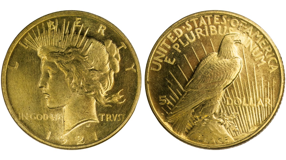 Fantasy-Peace-Or-Pattern?-1921-Low-Relief-Denver-Proof-5-Dollar-Coin