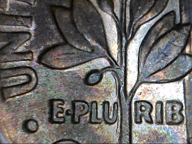 2001-P-Dime.-Looks-Copper-Plated-With-MDo-On-Olive-Branch.