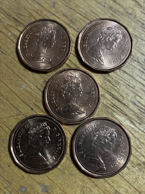 1986-Canadian-1-Cent-Attached-And-Detached-Jewels
