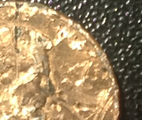 1997-D/P-?--Lincoln-Penny-W/-Damaged-Obverse