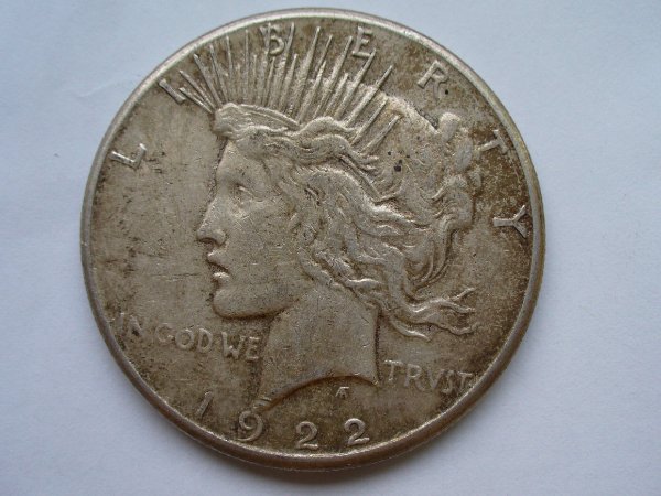 Peace-Dollar-1922---Irregular-Thickness