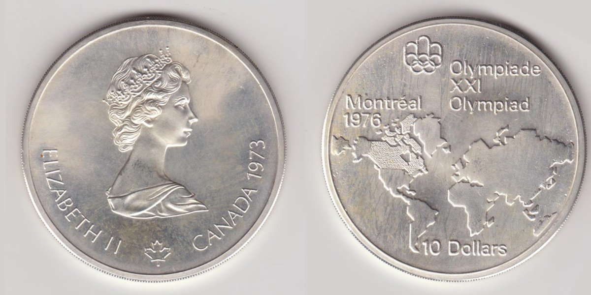 10-Dollar-Montreal-1976-Olympic-Games