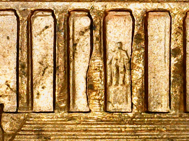 2005-Lincoln-D-Penny-Extra-Steps-Continuing-Up-Columns-On-Memorial-Reverse