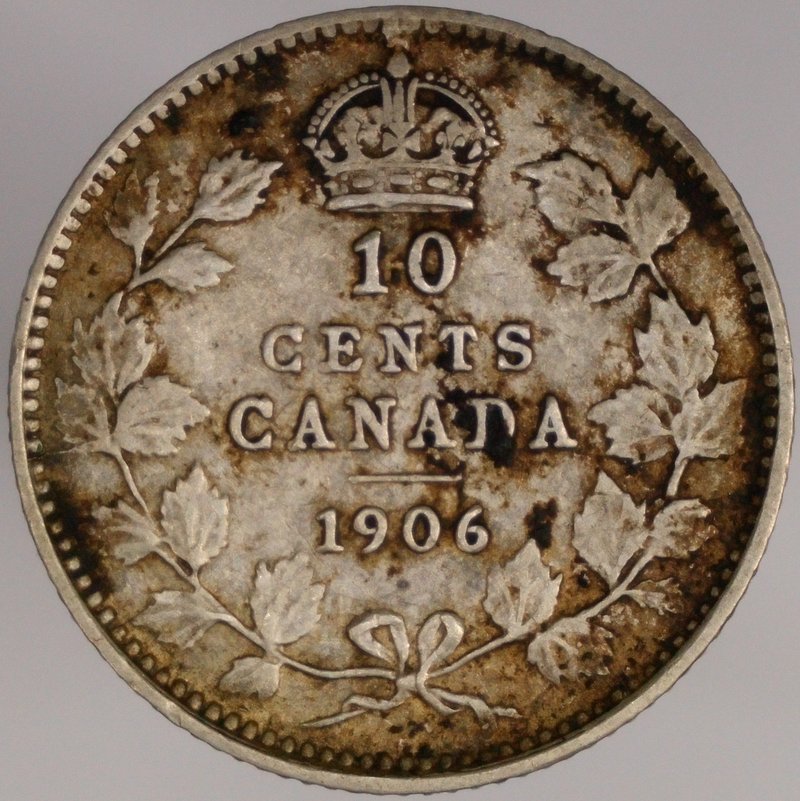 1906-Canadian-Dime---Ground-Find