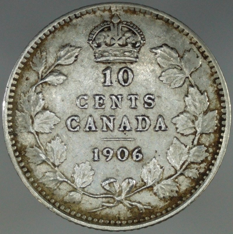 1906-Canadian-Dime---Ground-Find