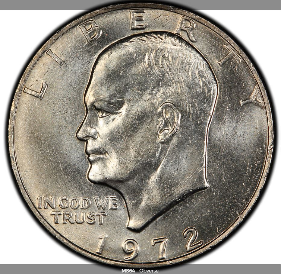 1776-1976-D-Ike-Dollar---Type-2-For-Grading
