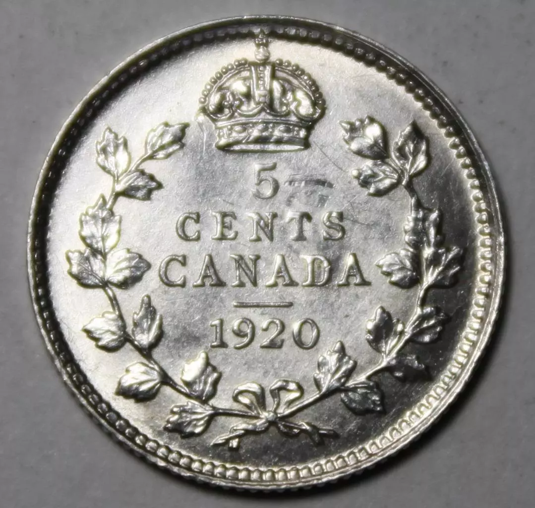1920-Canadian-Nickel-5-Cents-Variety