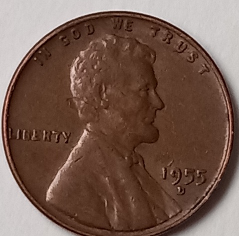 Unknown-Error-1955-D-Wheat-Cent