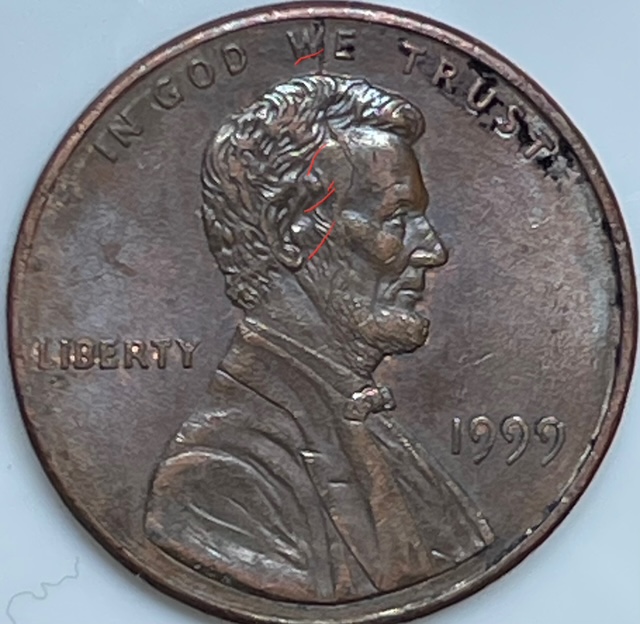 1999-Lincoln-Cent-Vein-Dripping?