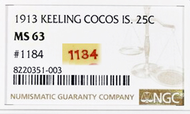 Keeling-Cocos-Island-1913-Tokens