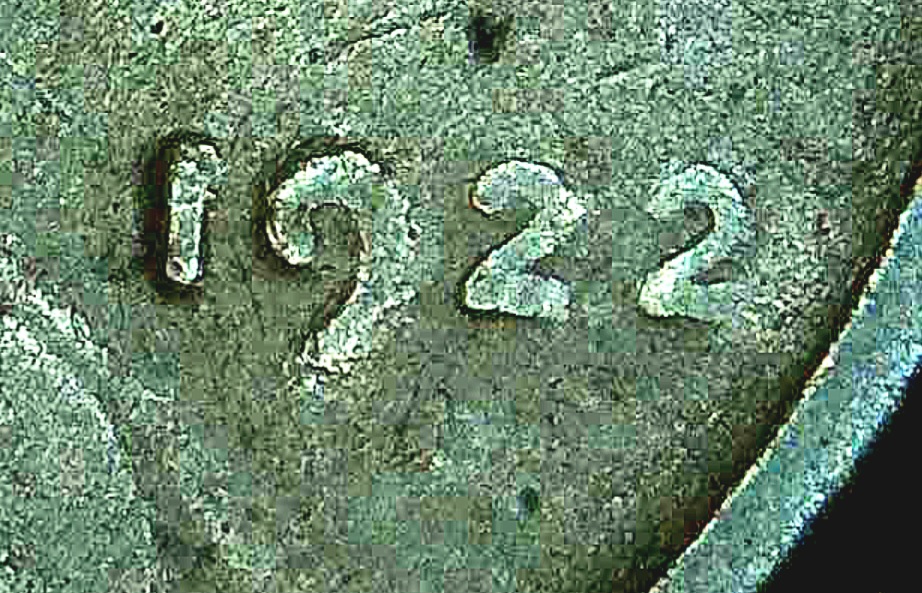 1922-Weak-D-Lincoln-Wheat-Cent