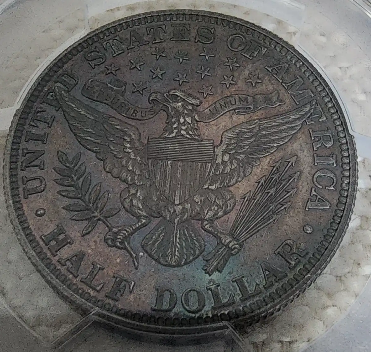 1892-Barber-Half-Dollar---Please-Evaluate-The-Toning-For-Premium-And-Type