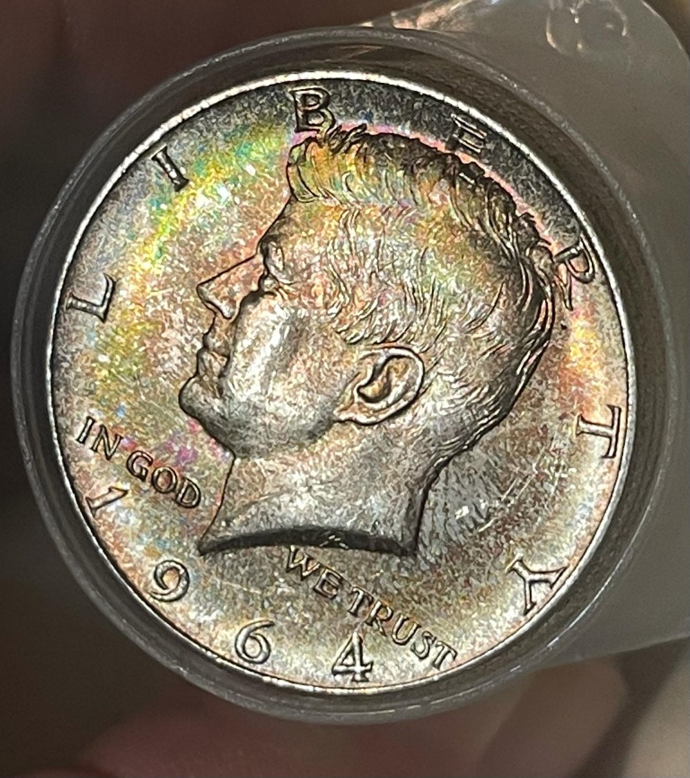 1964-Kennedy-OBW-Allegedly-W/-Nice-Toner-On-The-End
