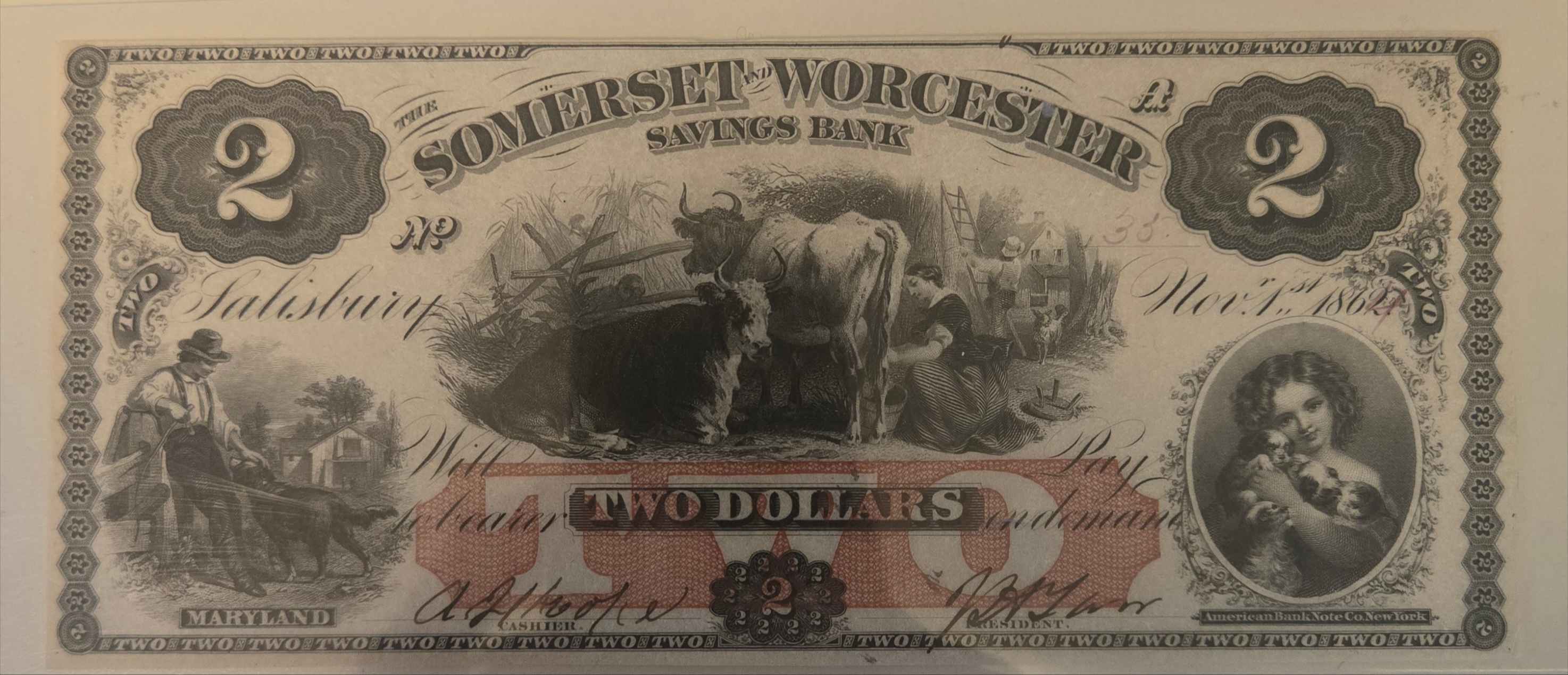 Somerset-And-Worcester-2$-Note