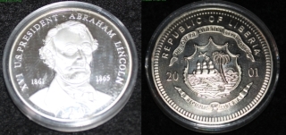 Lincoln-Dollar-Tribute---Copy-What-Is-This?-Id:-2009-Liberia-Clad-Collector's-Rounds