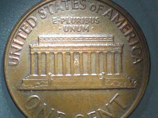 1975-D-Lincoln-Memorial-Cent-Collar-/-Offset