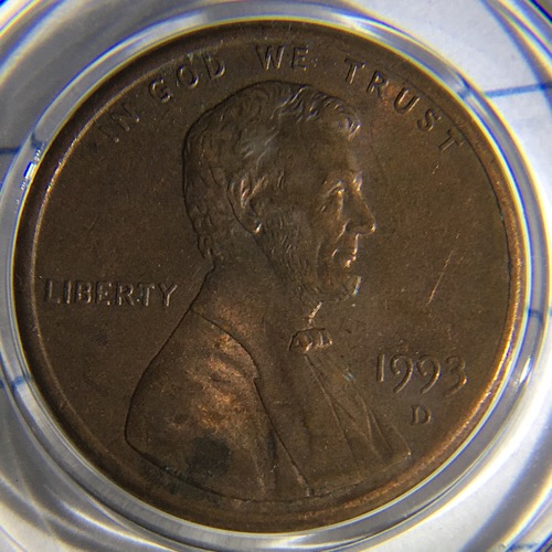 1993-D-Lincoln-Cent.-Missing-Reverse-Lettering?