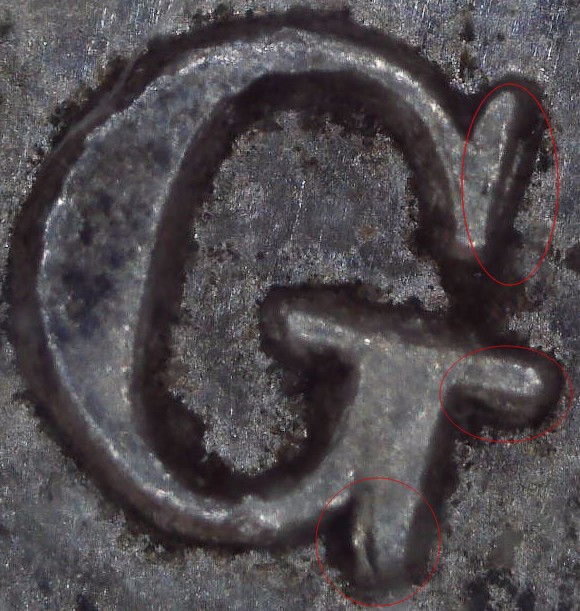 1858-Canada-10-Cent-Repunch-'G'