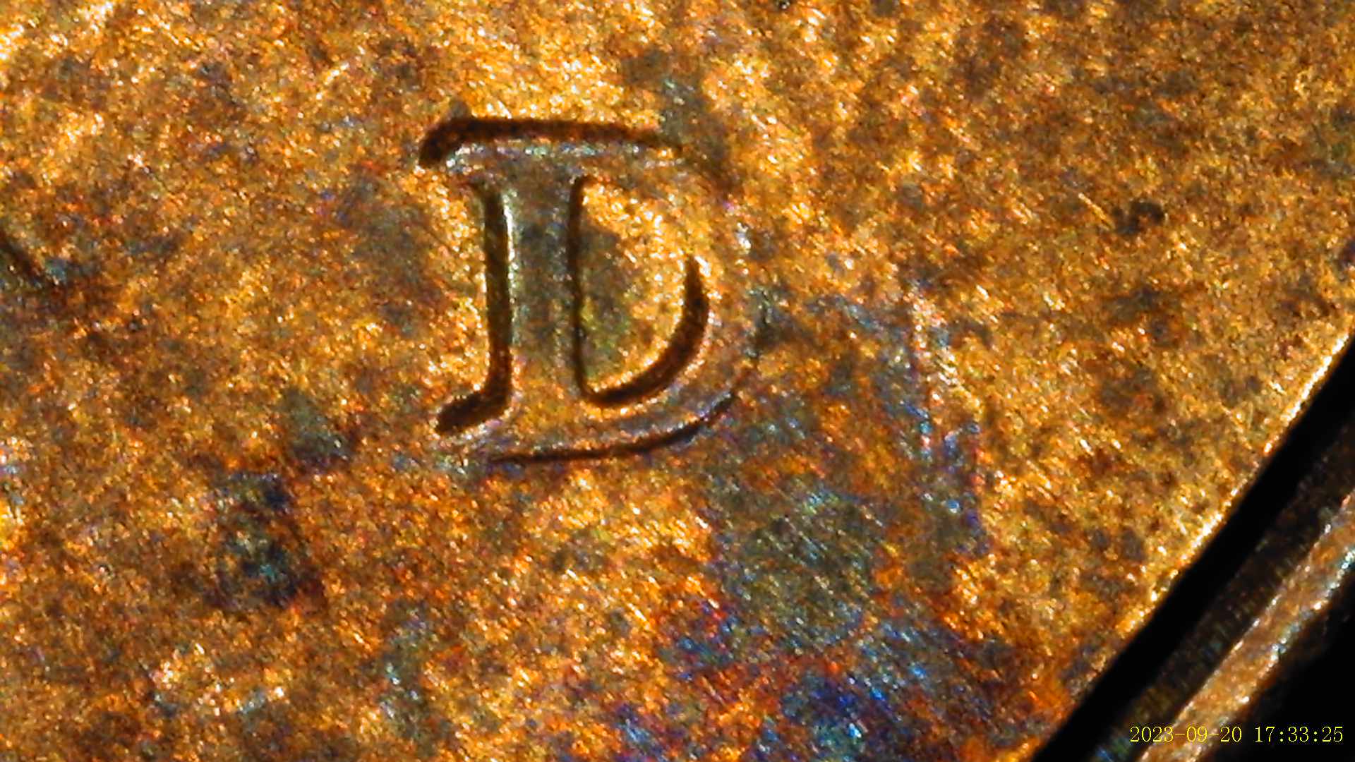 2001-D-Penny-With-Spike-Through-Nose