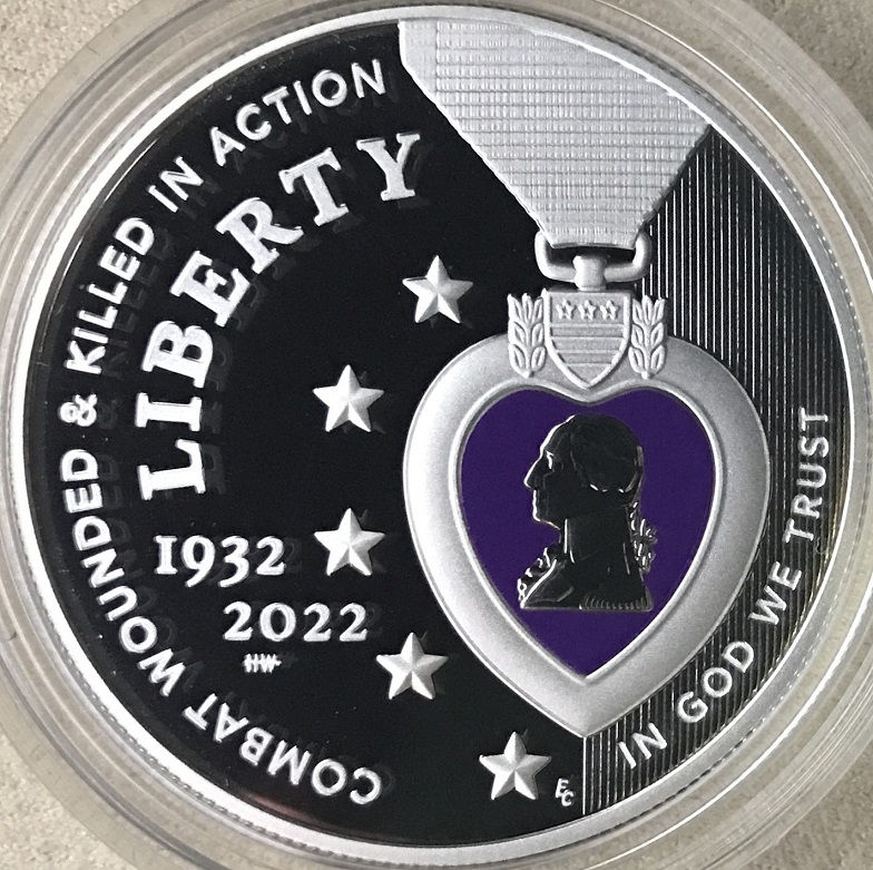 United-States-Mint-Announces-Designs-For-The-National-Purple-Heart-Hall-Of-Honor-Commemorative-Coin