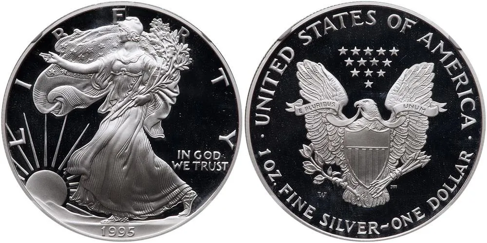 1995-W-Silver-Eagle-Up-For-Auction