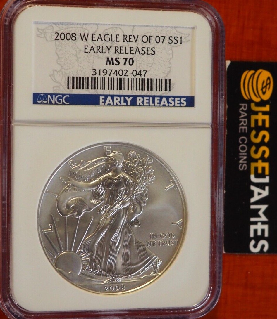 2008-W-REV-Of-07-Burnished-Silver-Eagle