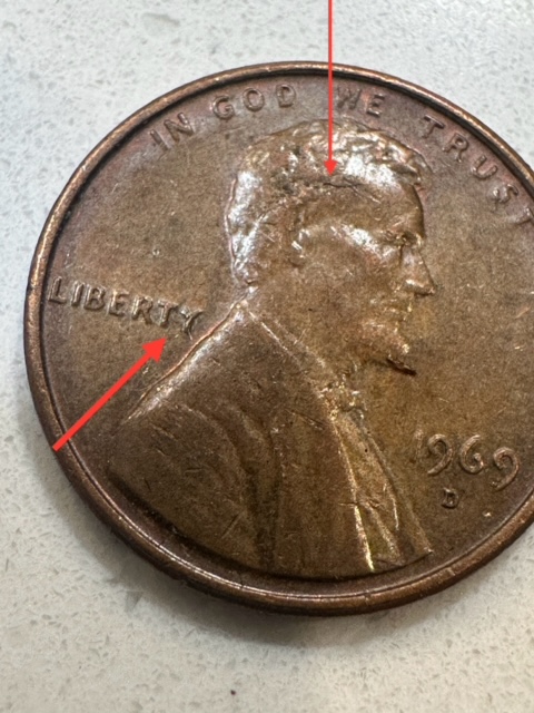 1969-D-Lincoln-Penny-Mulitple-Errors