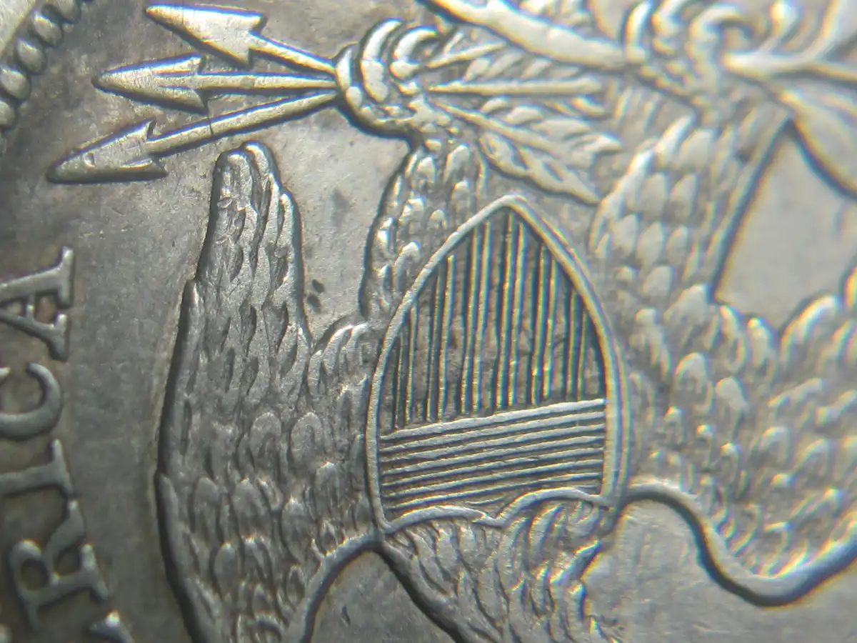 1858-Seated-Liberty-Quarter-REV-Die-Clash