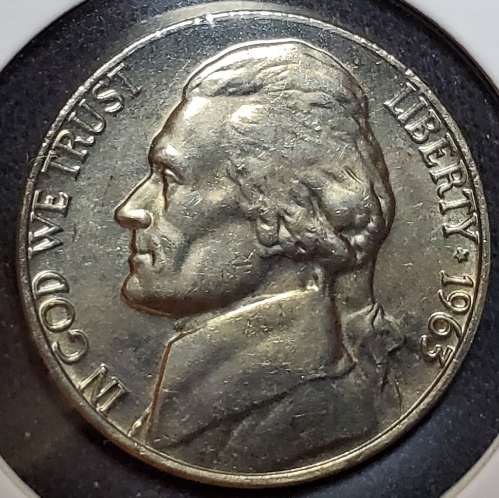 So,-This-Is-A-Weird-One.-Defective-Planchet?-1963-Nickel