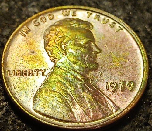 1979-Lincoln-Cent-What-Is-With-This-Toning?