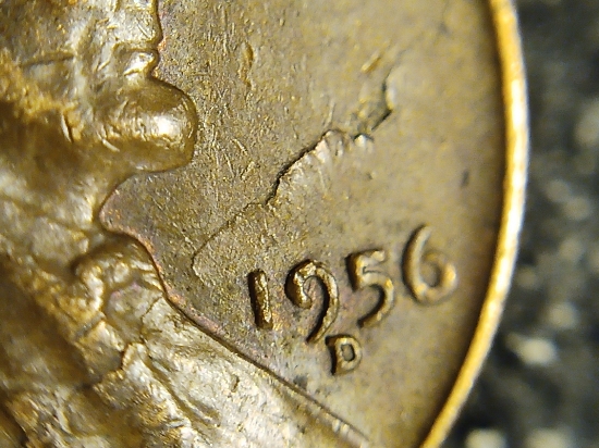 1956-D-Wheatie-Lamination-Error?