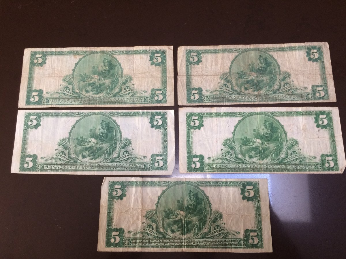 Great-Grandfather's-Bank-Notes