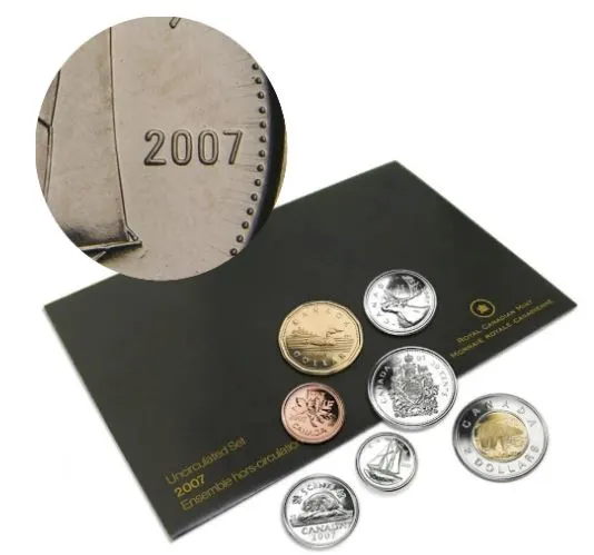 2007-Calendar-Coin-Set-Straight-7-Dime-Value